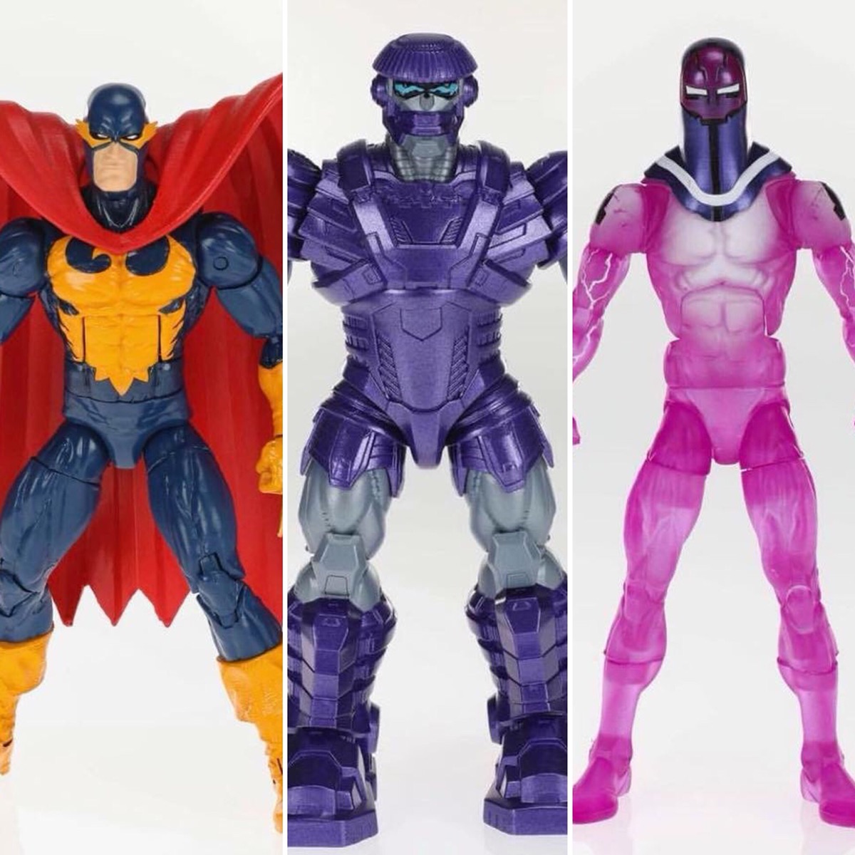 Marvel Legends 2019 Nighthawk! Living Laser! Kree Sentry BAF