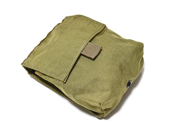 米軍実物 EAGLE SFLCS 100RD SAW マガジンポーチ カーキ 特殊部隊