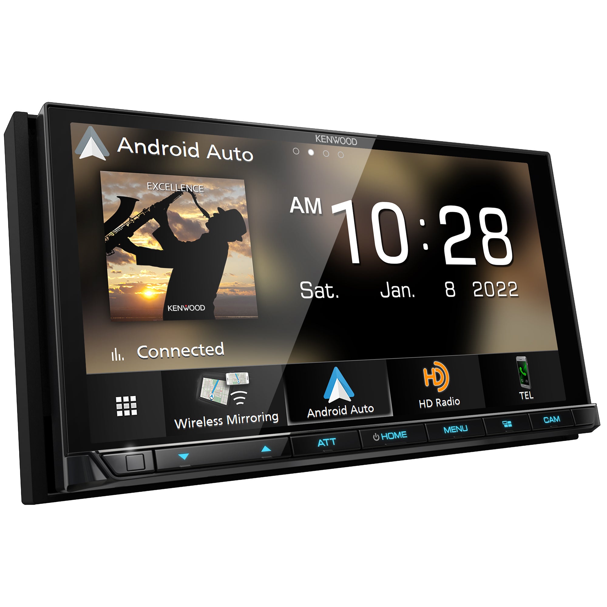 Kenwood DMX958XR Car Receiver w Wireless Apple CarPlay Android Auto