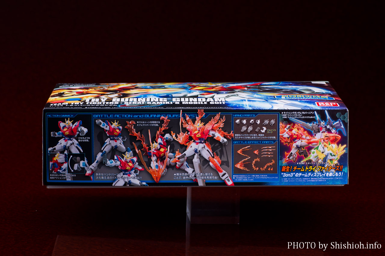 レビュー】 バンダイ HGBF 028 1/144 TBG-011B トライバーニング