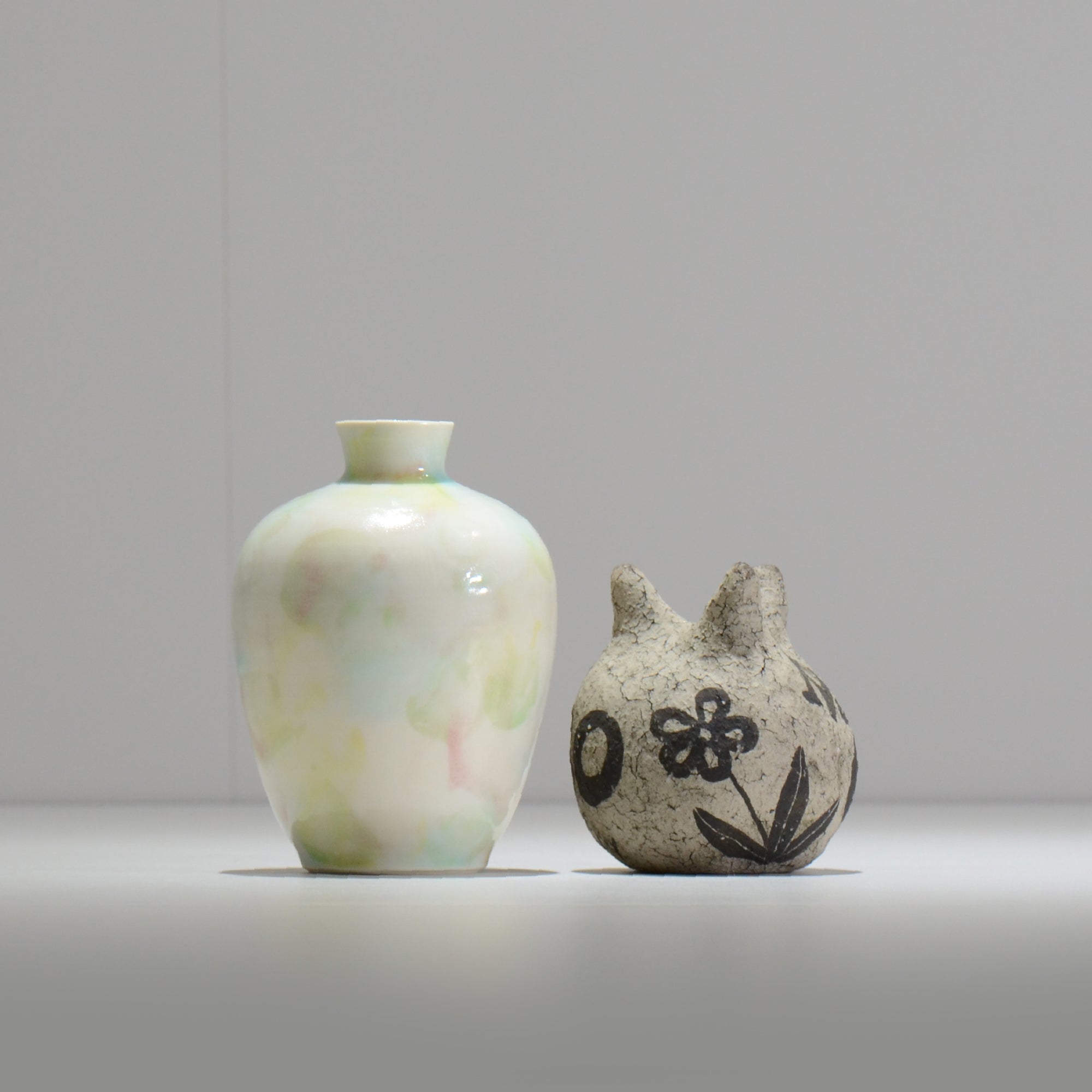 陶芸家イカンソク / 一輪挿し / ik_ichi01 / 口径約 φ2.8cm / 花瓶
