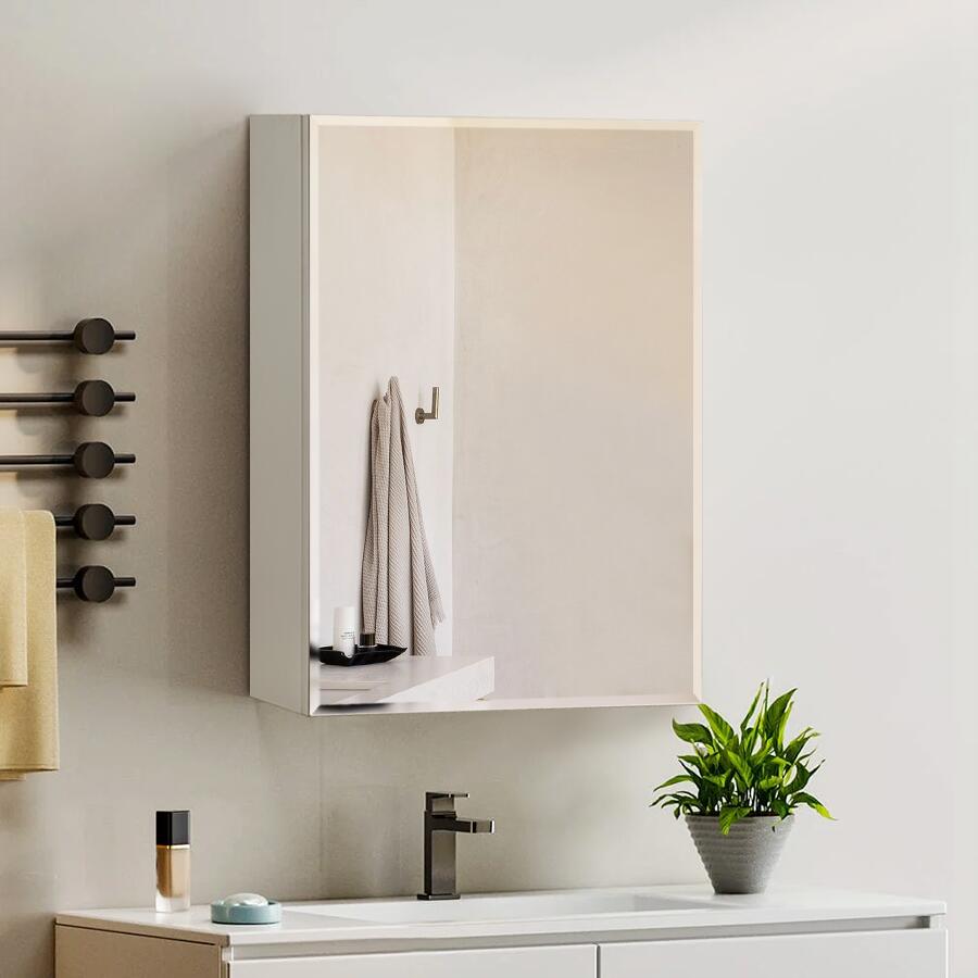 楽天市場】ミラーキャビネット 洗面鏡 ミラー 洗面収納棚 60*50