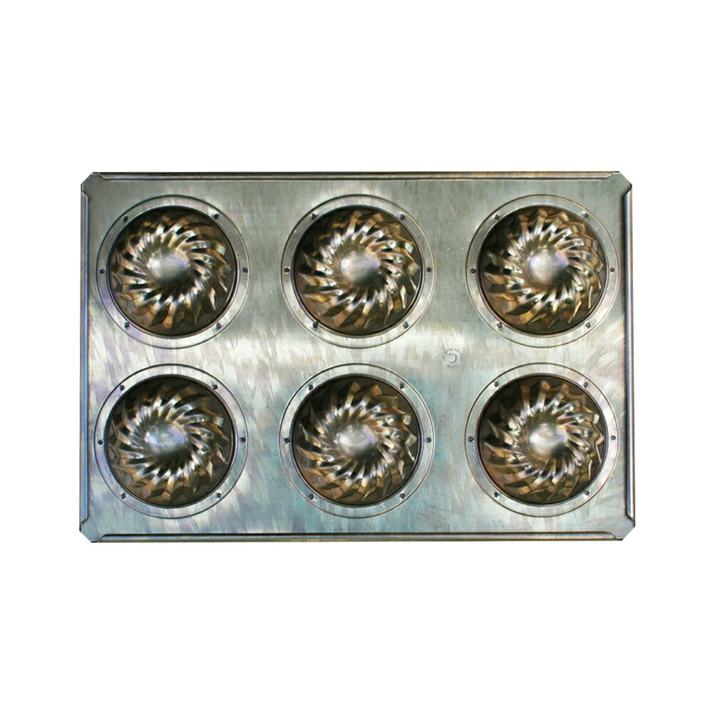 楽天市場】千代田金属 シリコン加工 ミニクグロフ天板 6個付 | 空焼き