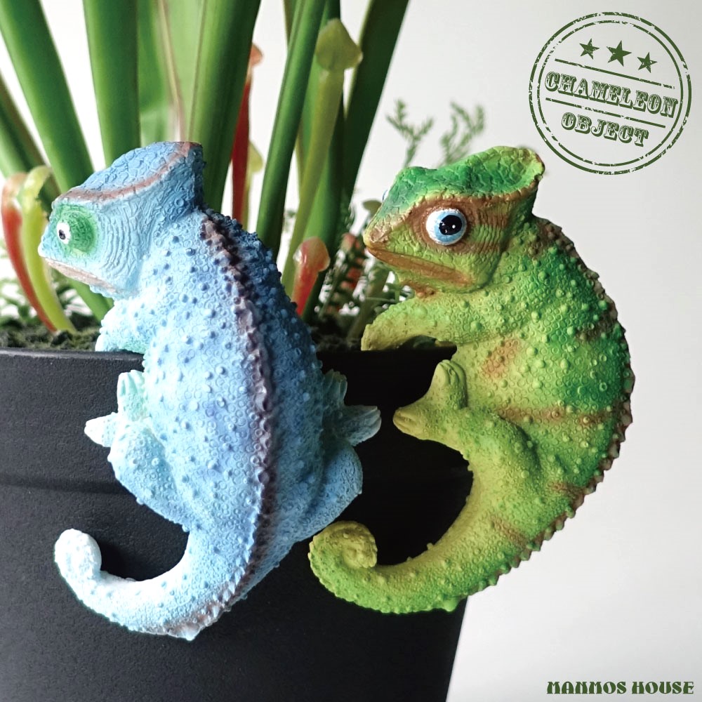 楽天市場】カメレオン 置物の通販