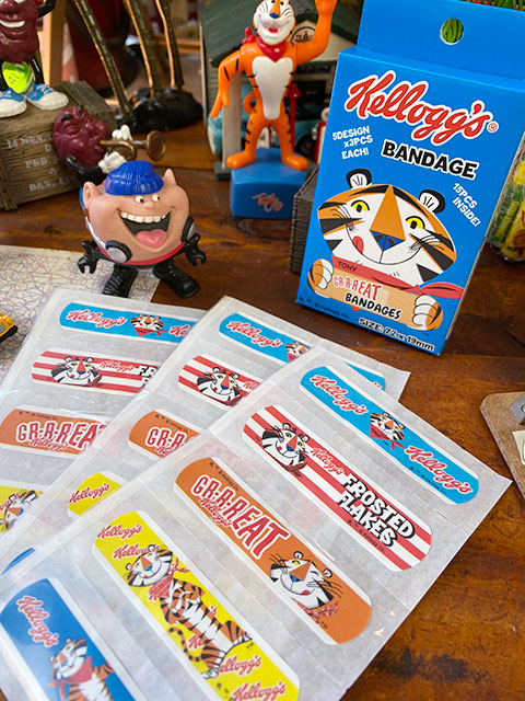 楽天市場】ケロッグ トニー・ザ・タイガー バンテージ 15枚入り 絆創膏