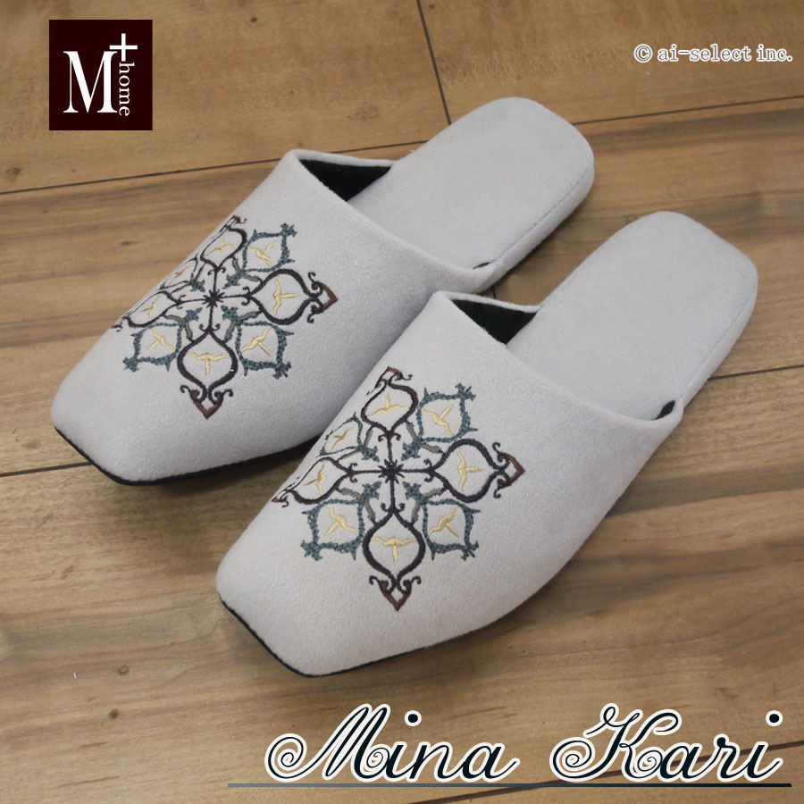 楽天市場】スリッパ 即納 ペルシャの伝統工芸ミーナカーリーを模した