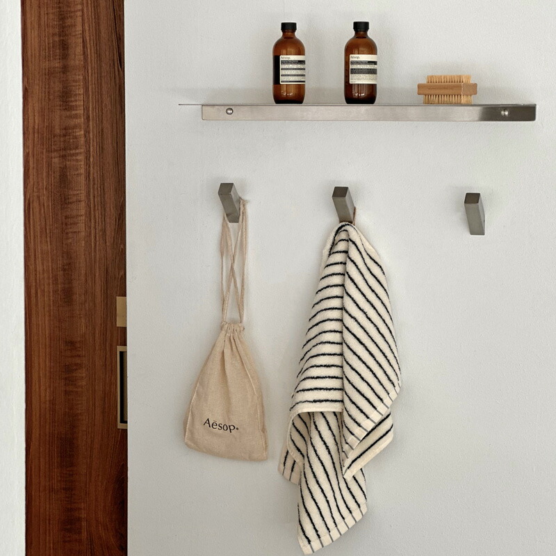 楽天市場】ステンレス 四角柱 ウォールフック 【ART OF BLACK】 : ART