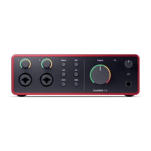 楽天市場】focusrite scarlett 4i4 3rd gen オーディオ