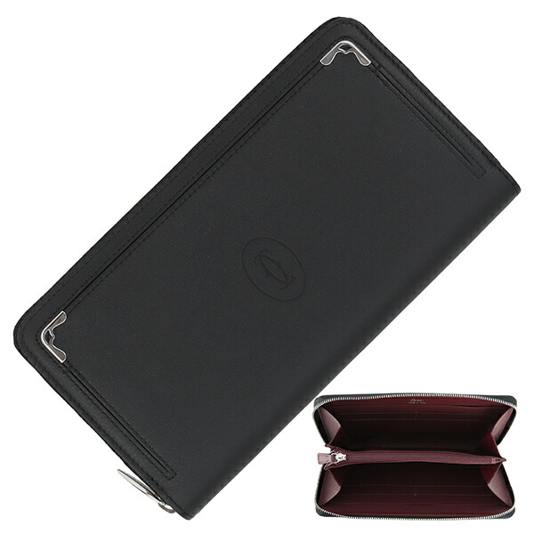 楽天市場】【未使用品】 カルティエ 長財布 マスト ドゥ カルティエ