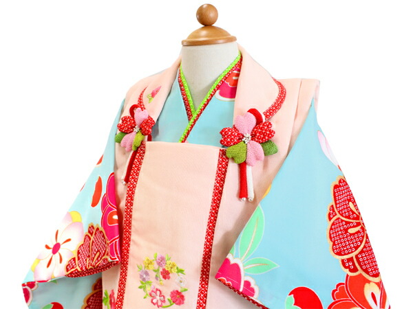 楽天市場】【38％offセール】七五三 着物 3歳 女の子 被布6点フル