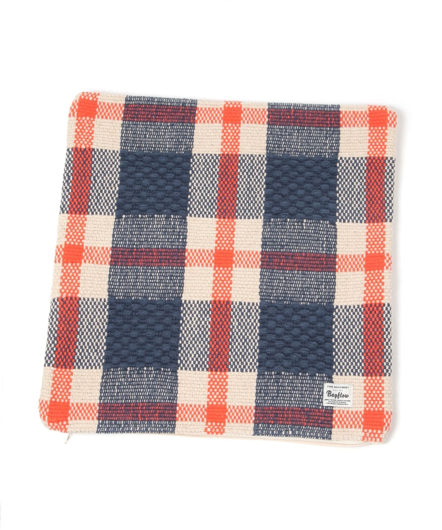 BAYFLOW｜BFチェッククッションカバー47×47 | Rakuten Fashion(楽天