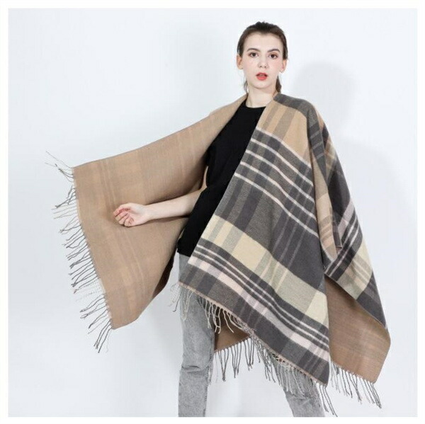 楽天市場】ストール 大判 フリンジ おしゃれ 秋冬 レディース メンズ