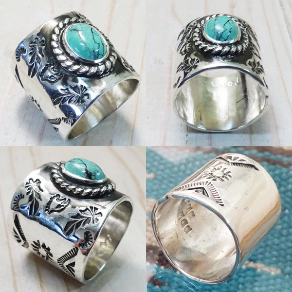 楽天市場】ターコイズリング 925 メンズ レディース 指輪【受注製作