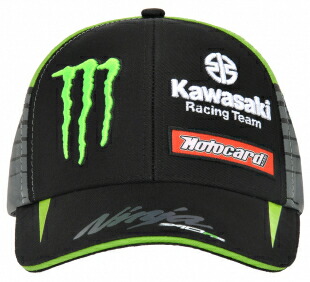 楽天市場】モンスターエナジーKAWASAKIレーシング 公式キャップ20