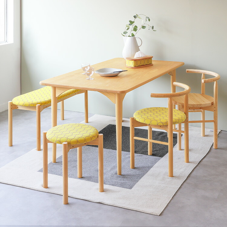 楽天市場】丸スツール ミナペルホネン リビング ダイニング デスク