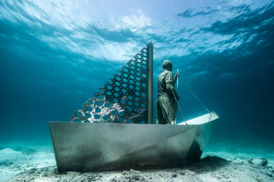 日本語 - ホームページ - Underwater Sculpture by Jason deCaires Taylor