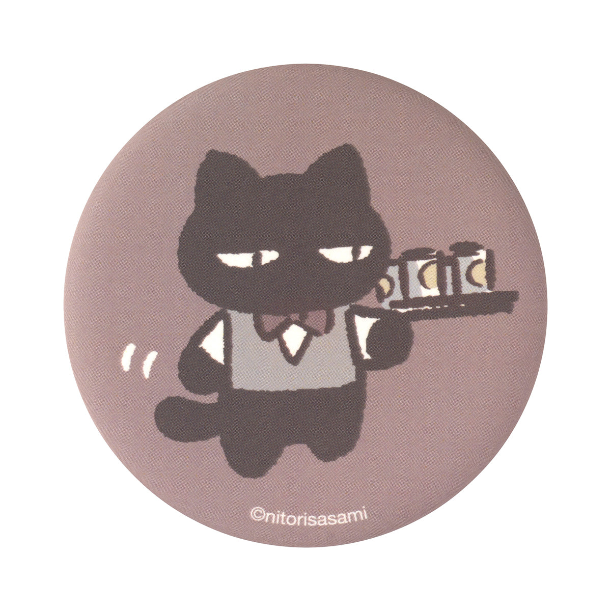 ホワイトタイガーとブラックタイガー トレーディングオトナなマット缶