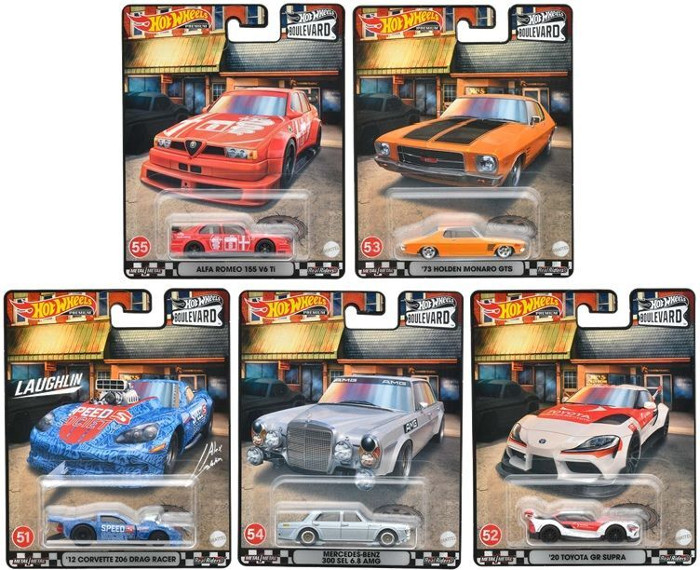 ホットウィール ブールバード#L 5種セット - warehouse