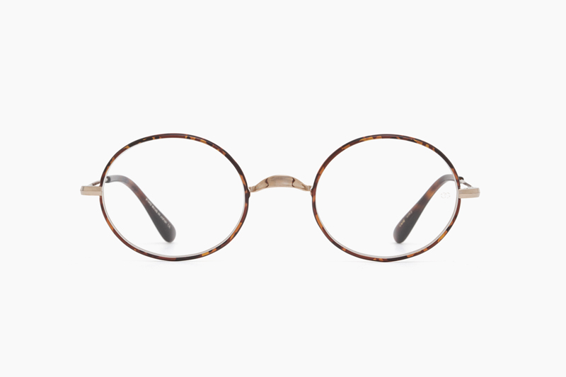 OLIVER GOLDSMITH｜Oliver Oval/Pro Titanium - Antique Gold MMS
