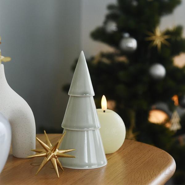 アンジェ別注 磁器のクリスマスツリー 波佐見焼／堀江陶器（20％OFF