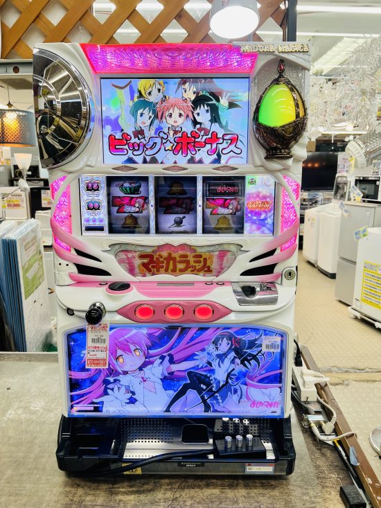 初代まどマギ アルティメットパネル スロット実機 買取致しました｜愛