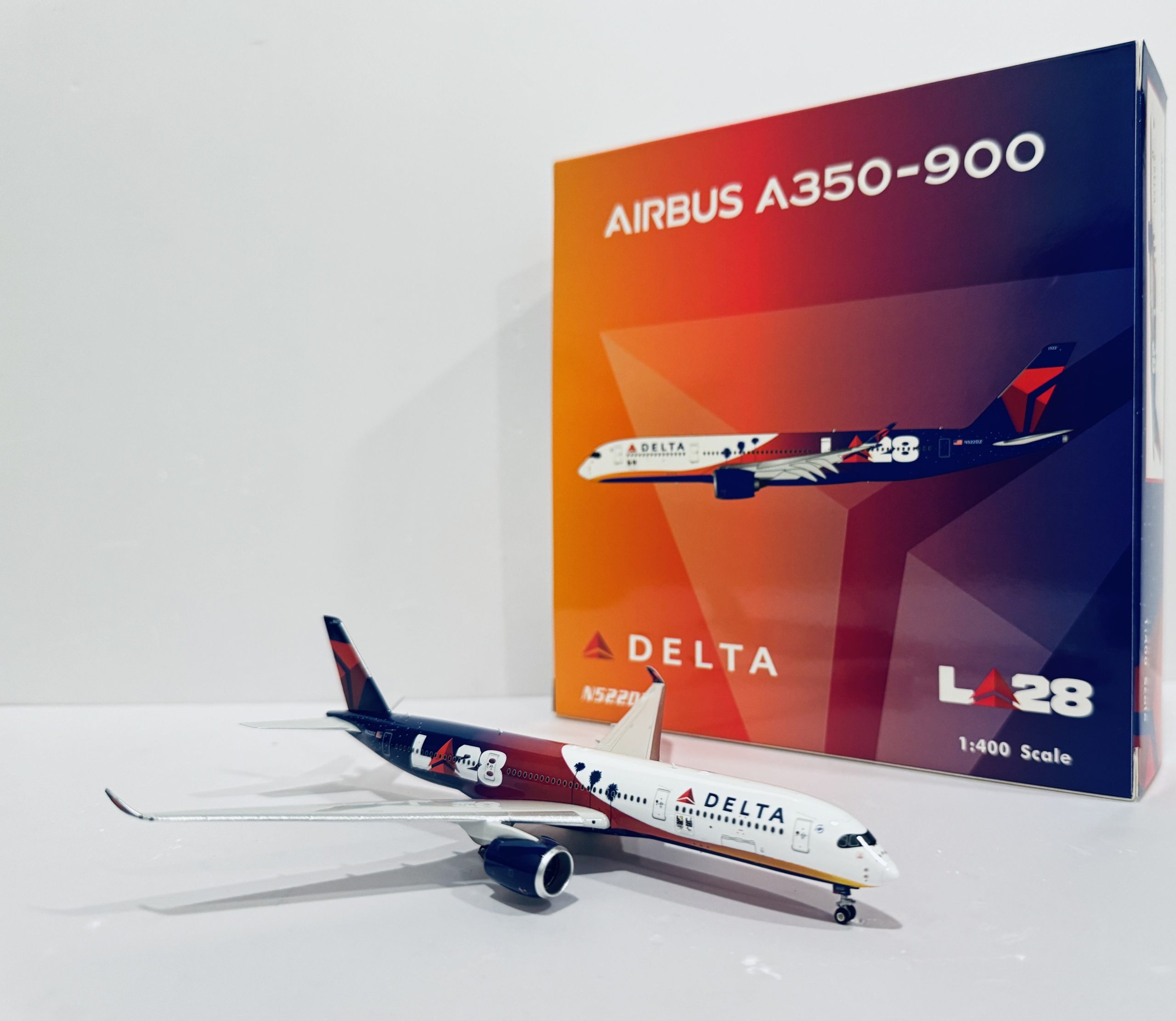 PH04587 Delta Air Lines A350-900 “LA28” N522DZ – Airplane Model SG