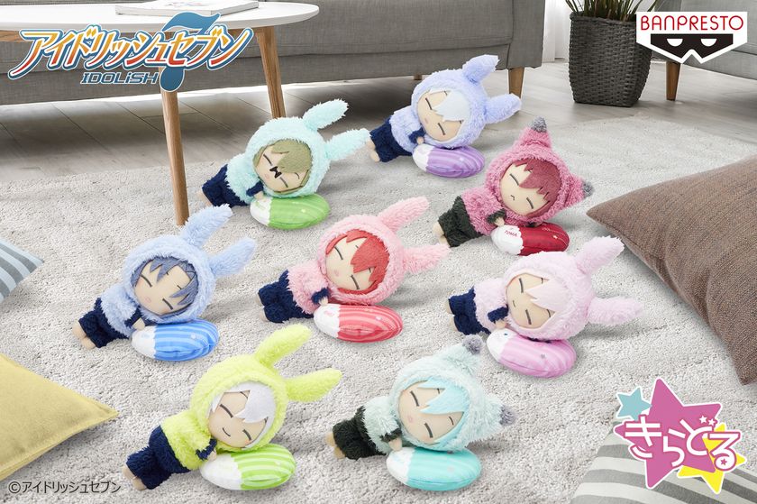 スマートフォンアプリ『アイドリッシュセブン』より アイドルたちの