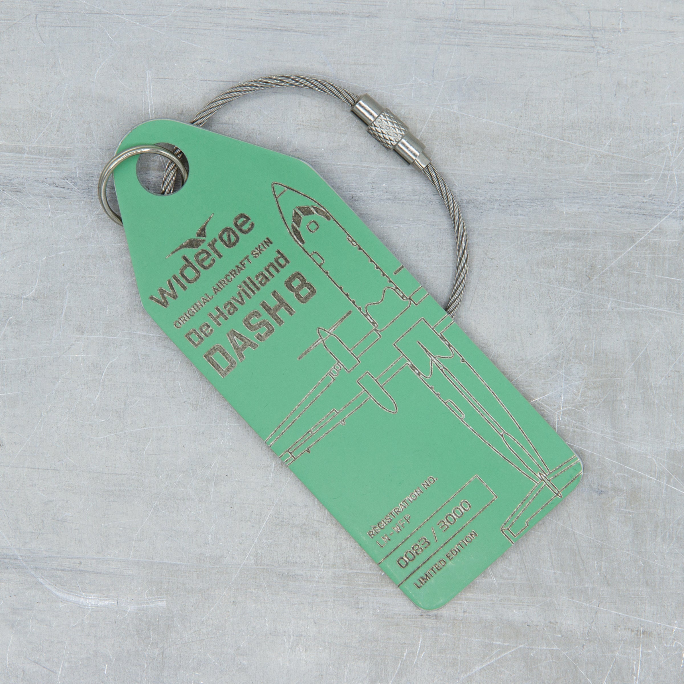 Widerøe's 90th anniversary: ​​Exclusive Aviationtags for the Dash