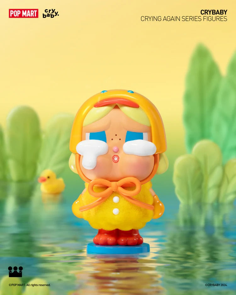 POP MART Authentic CRYBABY Figure - Crying Again 12 Design Mystery Box
