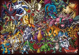 ドラゴンクエスト EP4869 1000ピースジグソーパズル ドラゴン族