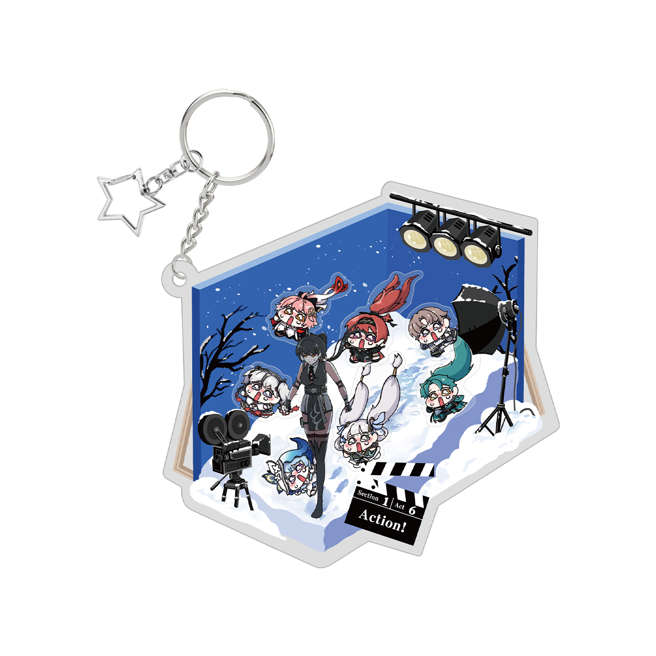 鳴潮 共創シリーズ シャカシャカキーホルダー - HAKUTEA