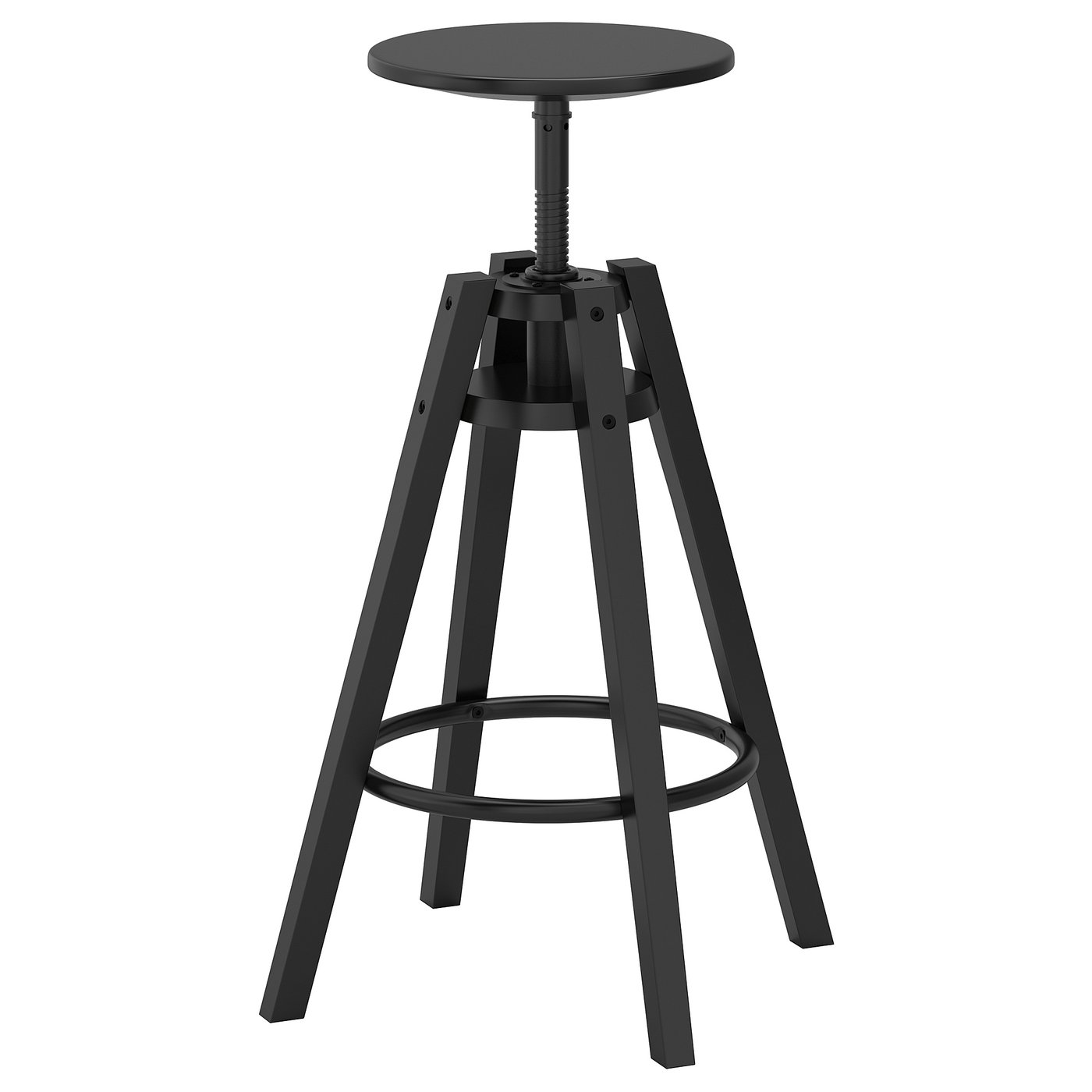 DALFRED Bar stool, black - IKEA