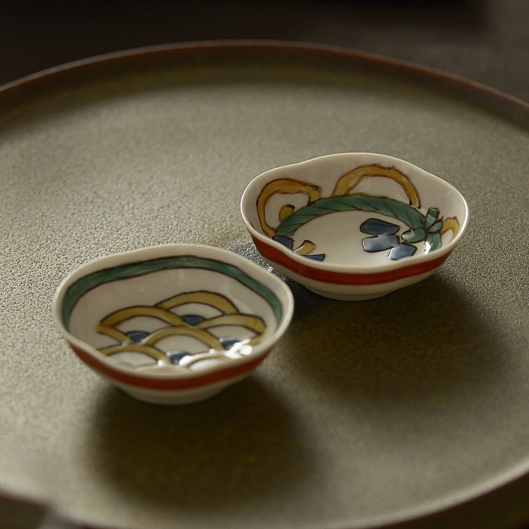 瑛生の器（九谷美陶園）｜豆皿(箸置)｜作家の器と暮らす。IVORY