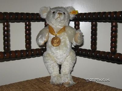 Steiff Danbury Mint UK 2000 Millennium White Mohair Bear 654701