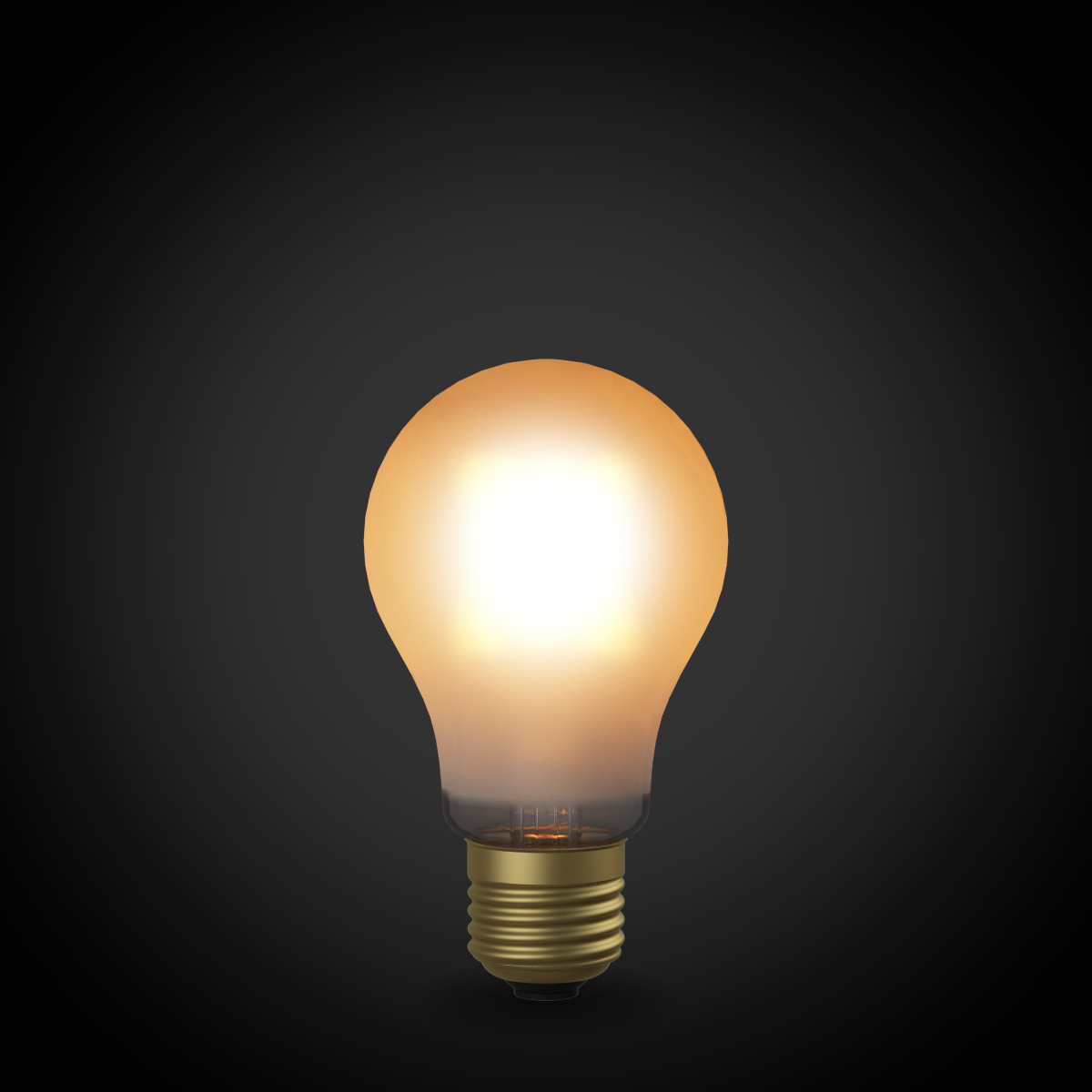 フィラメントLED電球「Siphon」 The Bulb LDF53D フロスト ザ・バルブ