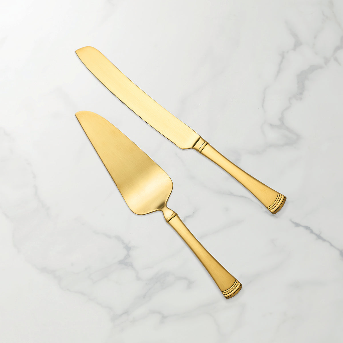 Portola Gold Satin 2 Piece Dessert Set – Lenox Corporation
