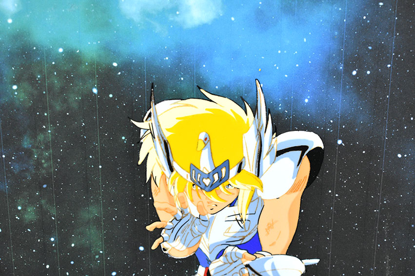 セル画額「聖闘士星矢 キグナス氷河」 | Natsume Books