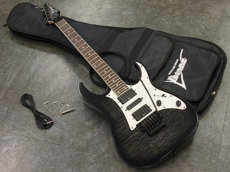 Ibanez RG350QM TGB 税込販売価格 ￥39,800- 中古 ボディトップに