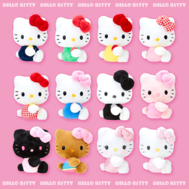 ハローキティアニバーサリーショップ限定 ぬいぐるみコレクション