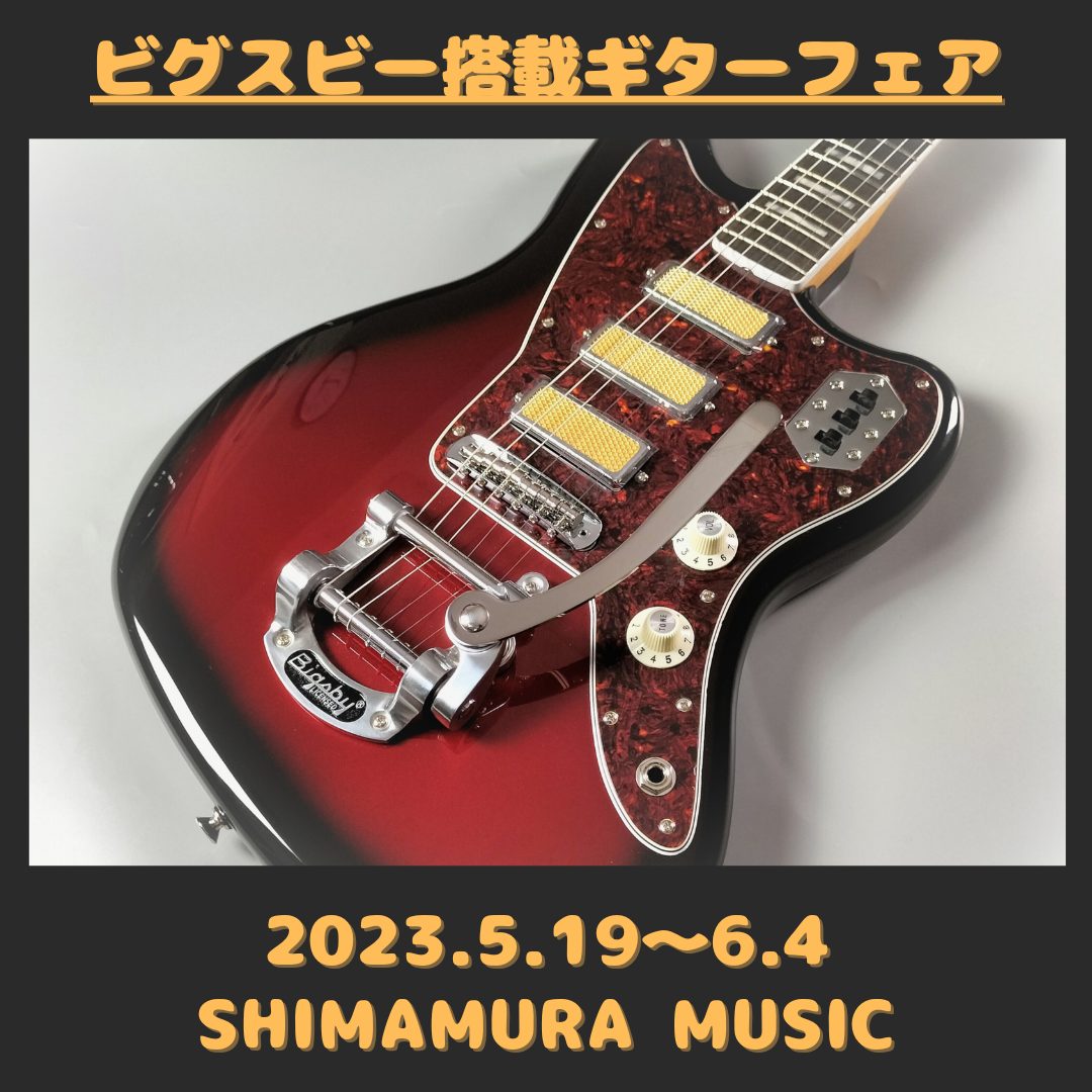 ビグスビー搭載エレキギターフェア｜島村楽器 イオンモール新利府 南館店
