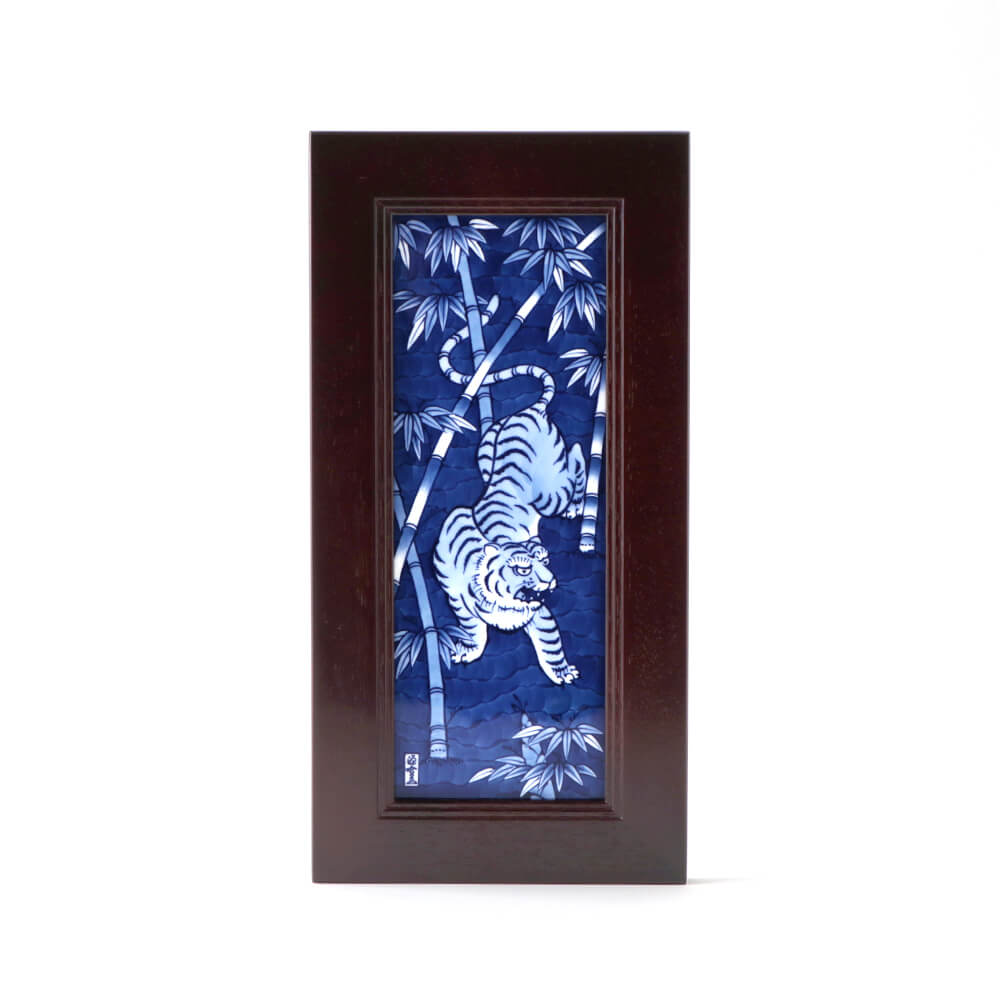 染付龍絵 陶額 ｜ 有田焼の源右衛門窯公式オンラインショップ