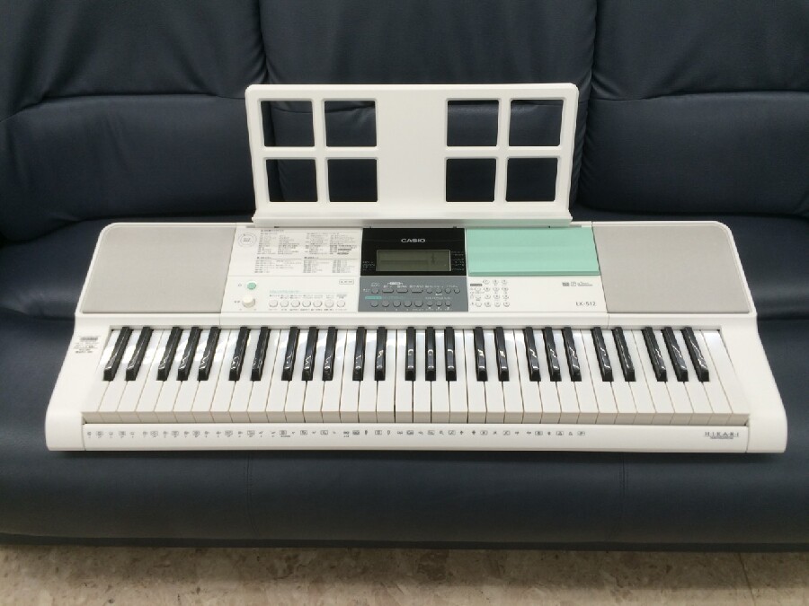 CASIO (ｶｼｵ) LK-512 光ナビゲーションキーボード 入荷しました