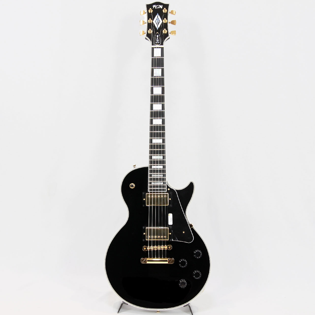 FgN フジゲン NLC200EMH BK 日本製 エレキギター ブラック カスタム