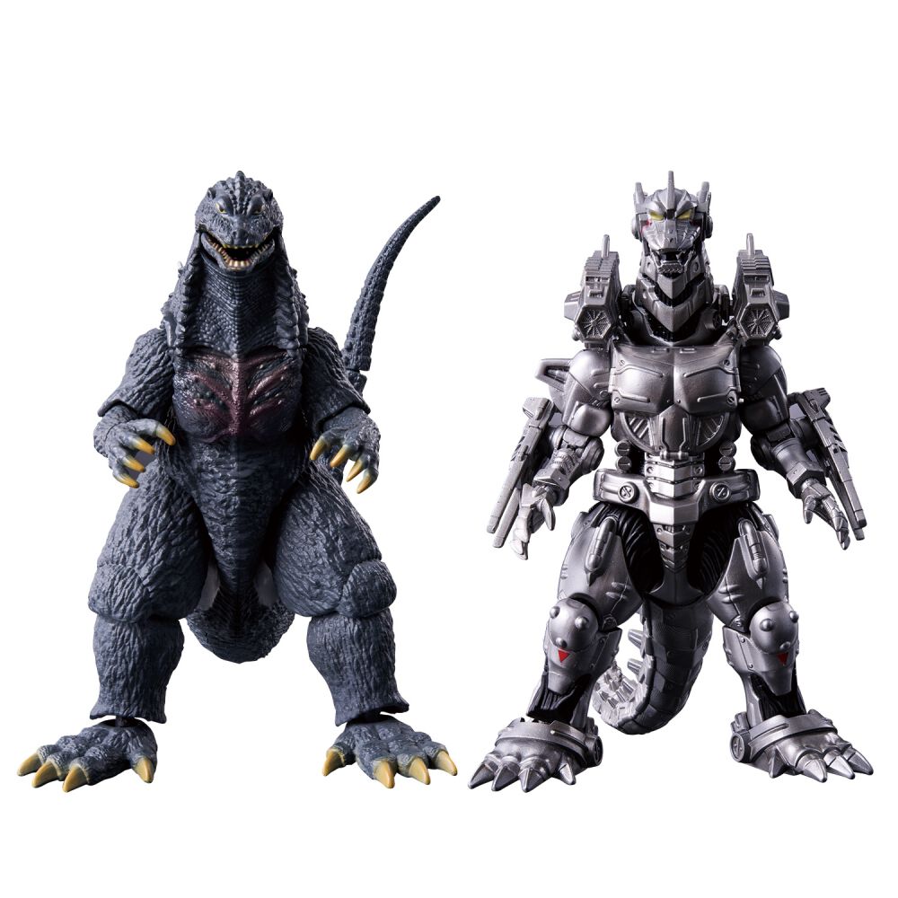ゴジラアクションフィギュア ゴジラ(2003) × 3式機龍〈改〉重武装型