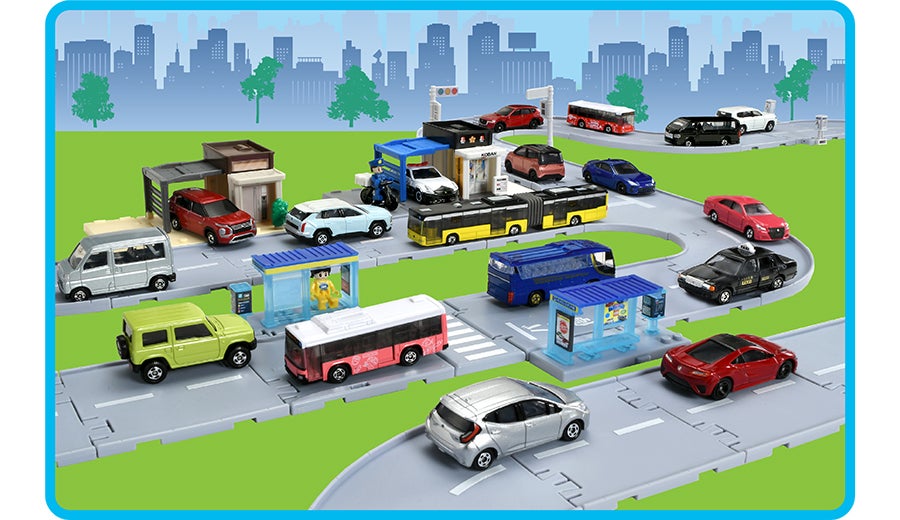 発車します！トミカタウンバスセット｜トミカ｜タカラトミー