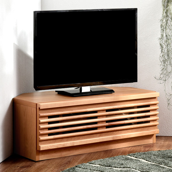 幅80cm］ アルダー無垢 国産 完成品 コーナーテレビ台 *ダリア-TG