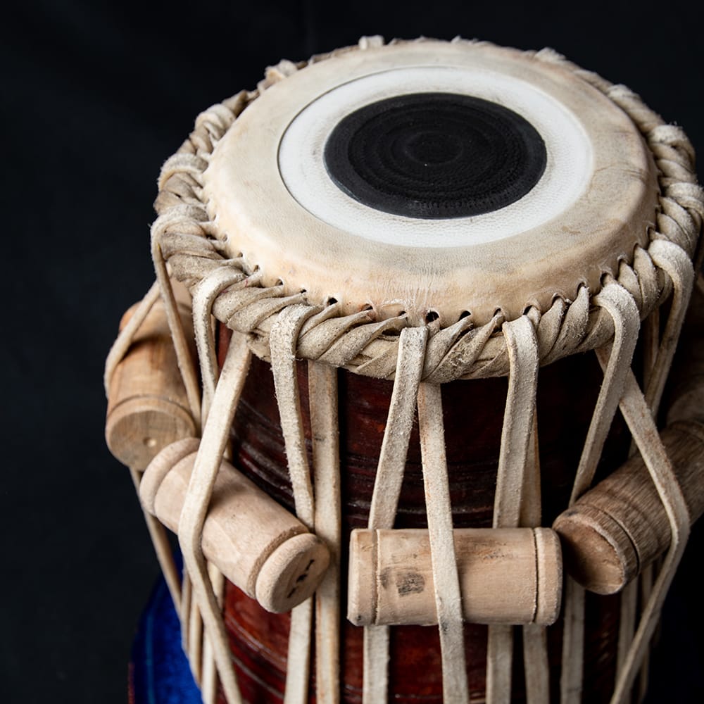 インド品質]タブラ フルセット 銅・槌目仕上げ の通販[送料無料