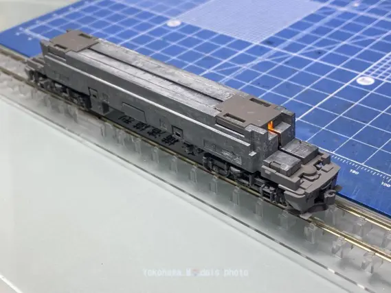 ジャンク！EF510 509号機カシオペア専用塗装を弄る。その2 TOMIX