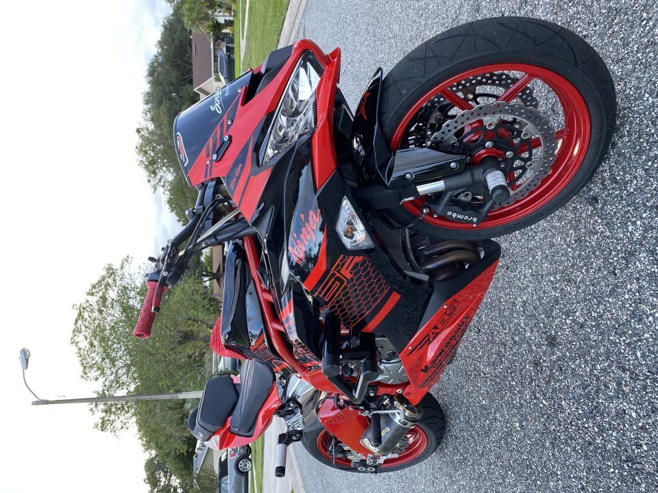 Gloss Black and Red Phoenix Edition - 2019 To 2023 ZX-6R | ABS