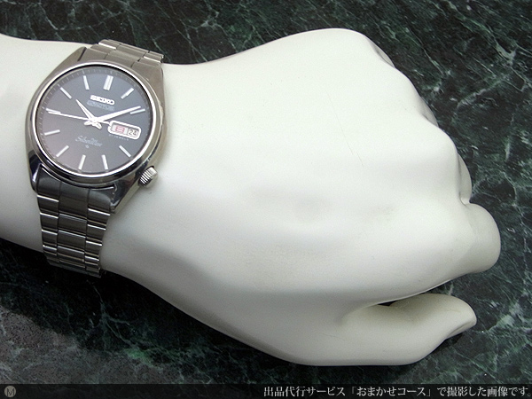 セイコー 5アクタス シルバーウェーブ 6306-8000 Wネーム オートマ